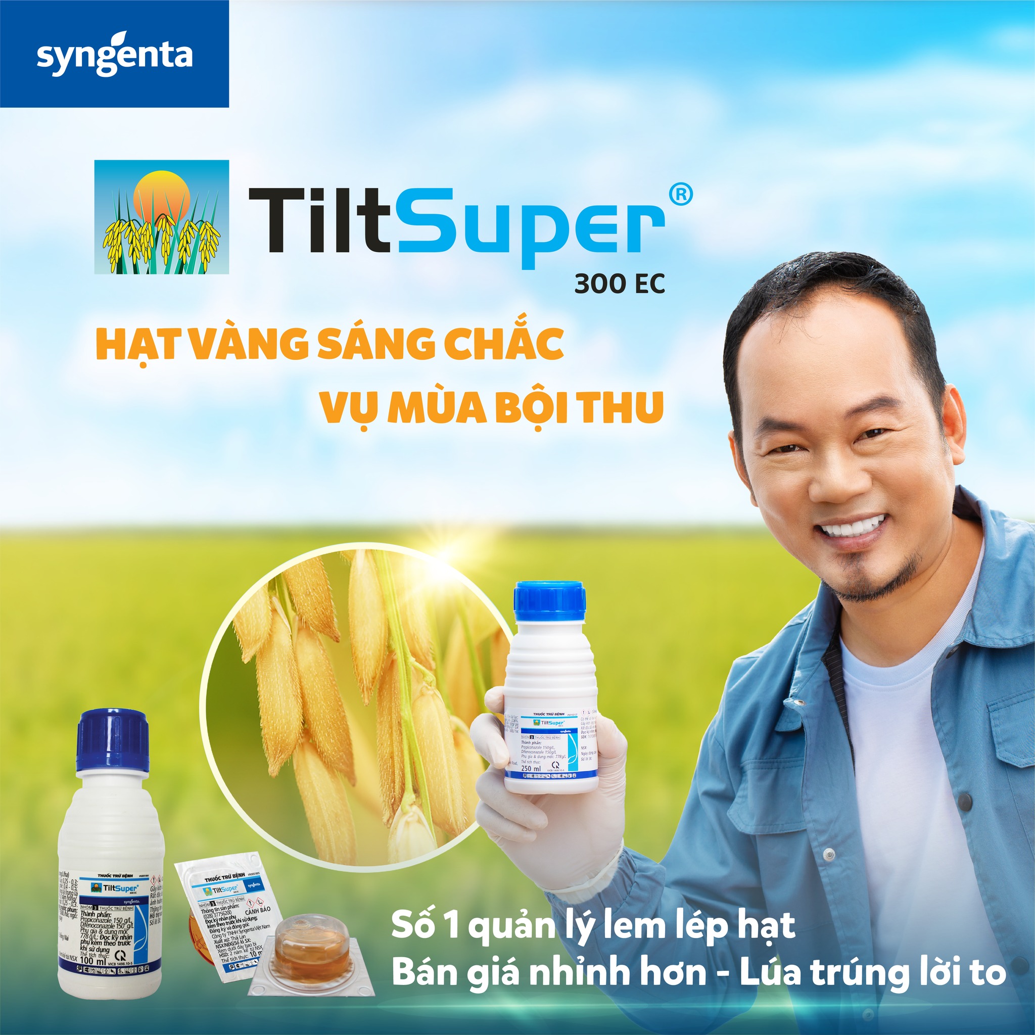 Thuốc trừ bệnh Tilt Super 300EC - Chai 100ml